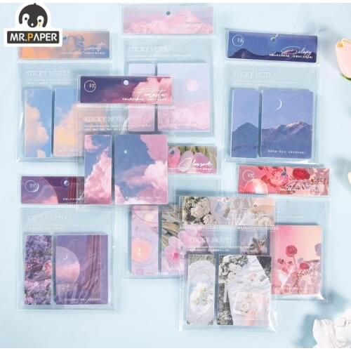 Mr.Paper 8 Kinds Of Design Ins Style Good Date As Promised Series Of Notepads Self-Adhesive Creative Handbook Decorative Sticker