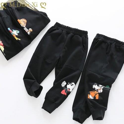 New Children Sport Pants for Baby Boys Girls Trousers Cartoon Clothes Casual Sport Pants Jogging for Kids Childrens Trousers