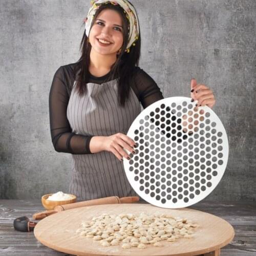 Ravioli Maker Making Patty Dough Press Manti Mould Pelmeni Pasta Mold Dumpling Kitchen Tools Cuisine DIY 200 Hole Free Shipping