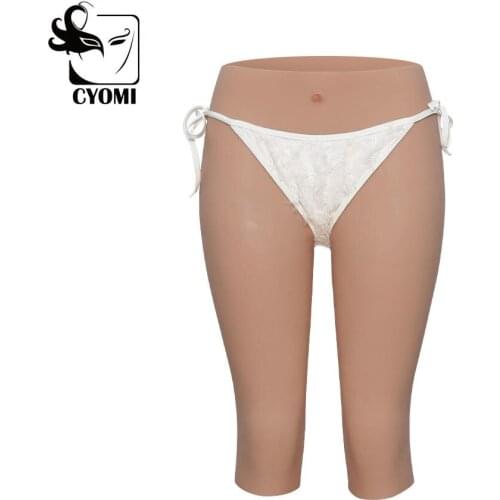 CYOMI Super real silicone vaginal pants sexy fake pussy underwear for crossdresser transsexuals sissy boy drag queen shemale