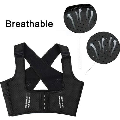 Adjustable Brace Correction Humpback Back Pain Relief for Men Women Posture Corrector Spine Back Shoulder Support Corrector Band