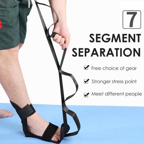 Yoga Strap Stretch Bands Ankle Joint Correction Belt Ligament Stretching Belt Leg Stretcher Fitness Exerciser Belt For Fitness