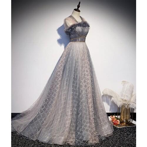 Luxury coronation beading cosplay ball gown celebrate royal princess Medieval Renaissance Victorian dress Belle