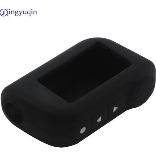 New Remote Car Key Fob Silicone Case Cover For Starline A93 A63 Russian Version Two Way Car Alarm LCD Remote Controller