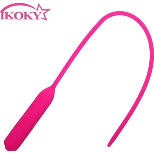 Penis Plug 5.5 mm Catheters Urethral Dilators Vibrator Sex Products Male Chastity Device Masturbator Urethral Sex toys For men