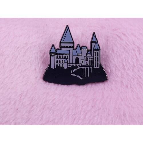 Magic castle badge charm witchcraft fans decor