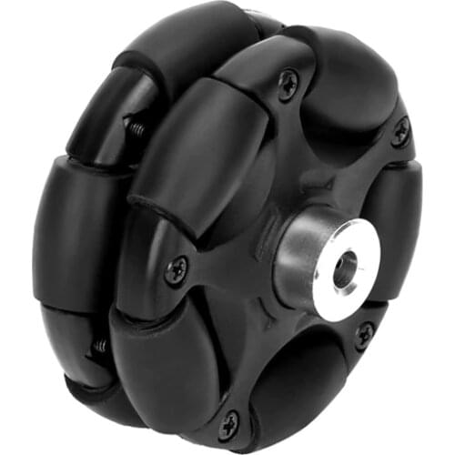 58mm Plastic Omni Wheel Omnidirectional Moving Wheel 90 ° Robot Car Tires DIY Parts