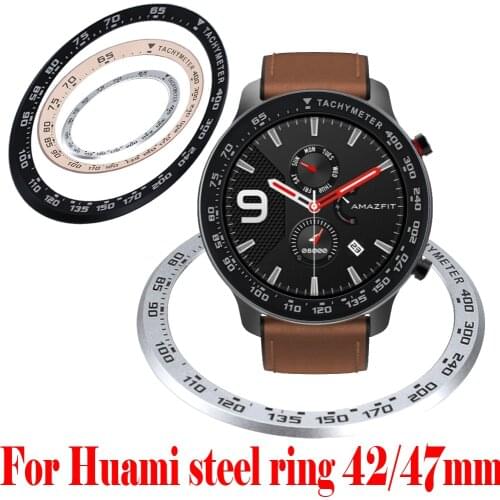 Border protection ring TPU protective sleeve For Xiaomi Huami Amazfit GTR 47/42mm Smart Bracelet Ring Case Protection Cover