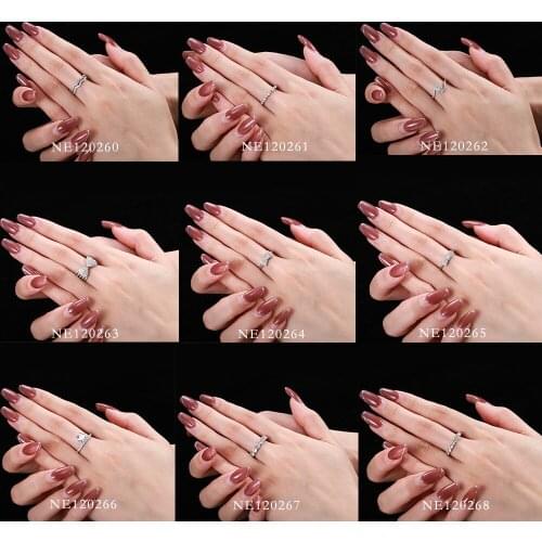 Dylam 2021 New Luxury Wedding Engagement Rings For Women Real 925 Sterling Silver AAAAA Zircon Moissanite Ring Bow Party Jewelry