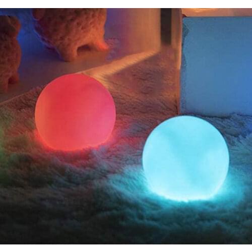 2PCS RGB Floating lights Ball Swimming Pool Light LED Submersible Light Night Lamp Outdoor Vase Bowl Garden Party Decoration