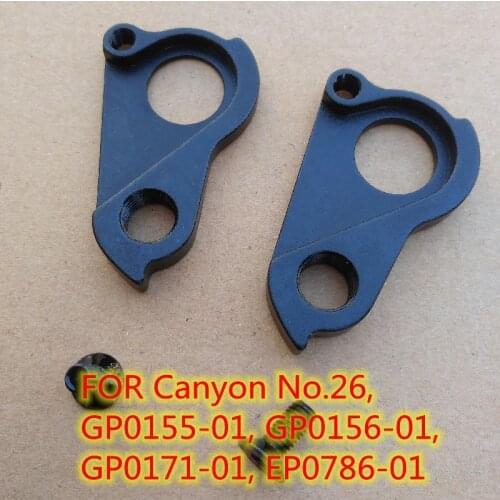 2pc Bicycle MECH dropout For CANYON No.26 DUDE Torque Spectral CF Neuron Sender Grand Canyon Strive Neuron CF derailleur hanger