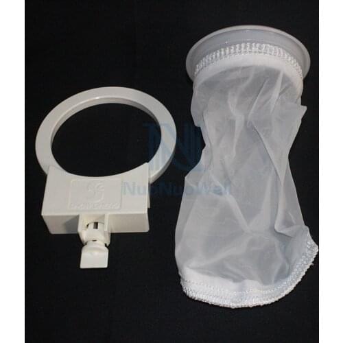 2020 Newly Arrive High Quality Aquarium 4" Filter Bracket+Nylon Filtering Net Fish Tank Screening Holder Screen Strainer 105*380