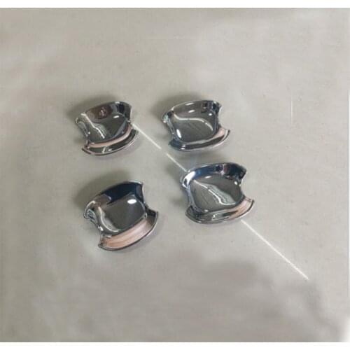 For sienta 2015-2020 car door handle bowl cover ABS Chrome Accessories Stickers Car Styling 4pcs