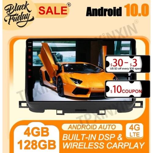 DSP Android 10.0 PX6 IPS Carplay 4+128G For KIA Sportage 2018-2020 Multimedia Player Auto Radio Tape Recorder GPS Navi Head Unit