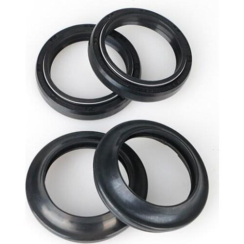For Kawasaki ZX-10R ZX-12R KDX200 KDX250 Absorber 43X55X11 Front Fork Damper Shock Absorber Oil Seal Dust Seals