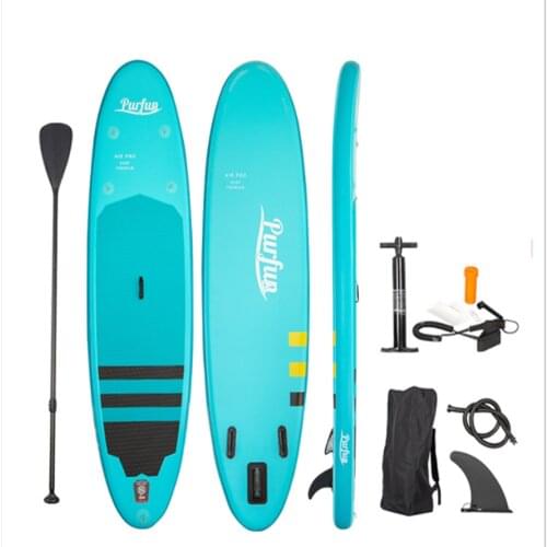 Water sports surfboard SUP inflatable surfboard stand-up paddle board portable adult water drifting speed paddle board floating