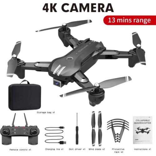 H168 Drone Folding 4K Dual Len Switching Long Range Height Hold Headless Mode Images Transmission Remote Control Aerial Aircraft