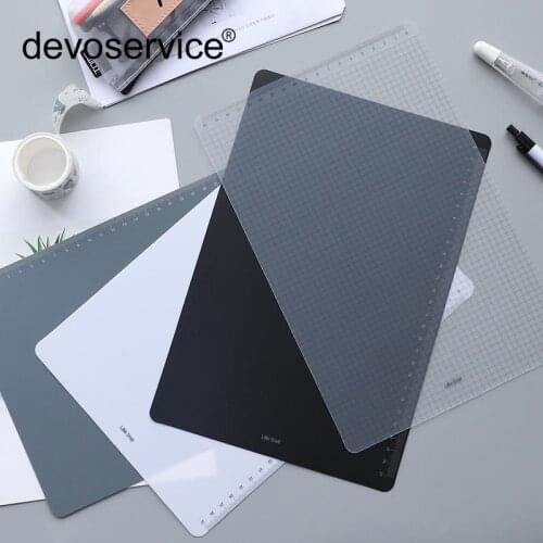 2018 Hot Sale Real Simple For Creative Pad Student Writing Small Fresh Pp Plastic Board Exam Plate Clip Report Office Supplies
