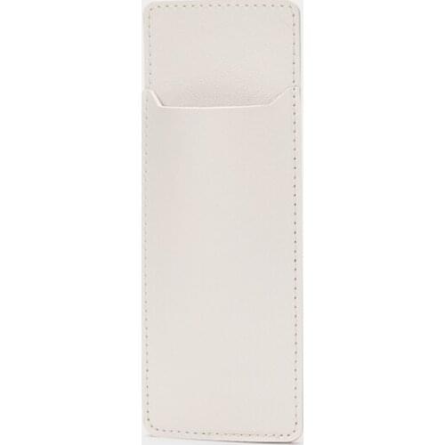 Leather Korean pencil case female simple ins tide student stationery box children girls cute pencil creative stationery bag