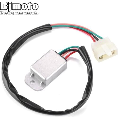 BJMOTO Motorcycle Regulator Rectifier For Honda 31600-459-910 CT110 Postie Bikesc 6v 1986-2003