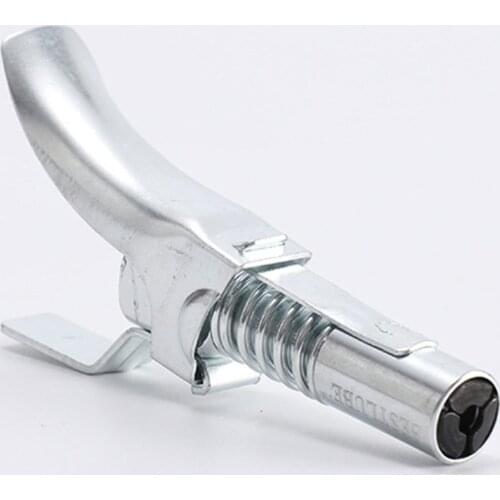 New Lock Clamp Type High Pressure Grease Nozzle Head Button Type Grease Nozzle Manual High Pressure Grease Nozzle