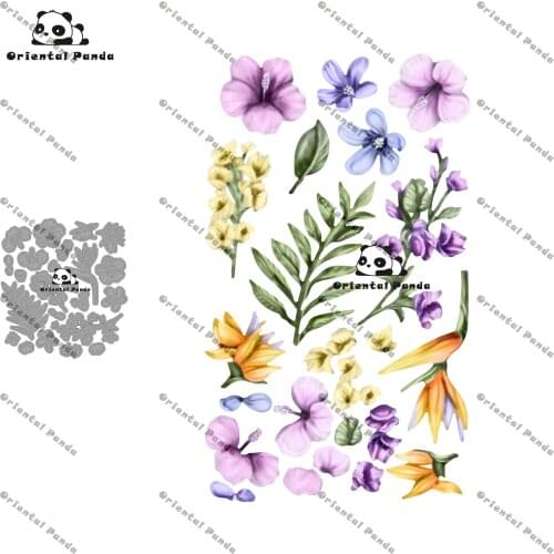 New Dies 2020 Camper Van Metal Soft and sentimental flowers Dies diy Dies photo album cutting die Scrapbooking Stecil cutting