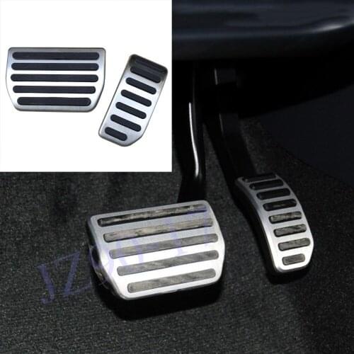 Non Slip Stainless steel Gas pedal Brake Pedal Fit For Volvo S60 XC60 V60 S80 Car styling