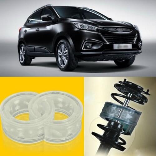 2pcs Power Front /Rear Shock Suspension Cushion Buffer Spring Bumper For Hyundai Ix35
