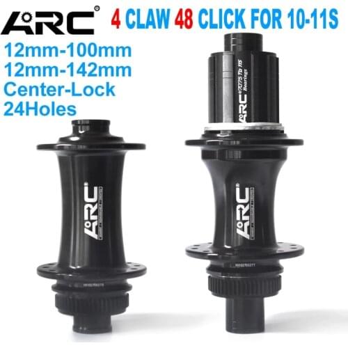 ARC bike hub centel-lock disc front rear bike bub 10 11 speed for mtb bike hubs 24 hole 142mm 100mm bicycle wheelhub bike parts