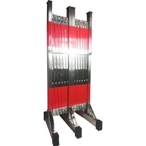 Telescopic Fences Stainless Steel Security Fence Movable Folding Isolation Fence