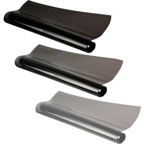 5% 25% 50% VLT Car Window Tint Film Insulation Light Transmission Film Auto Home Anti-UV Sun Protection Stickers Decals 100*50cm