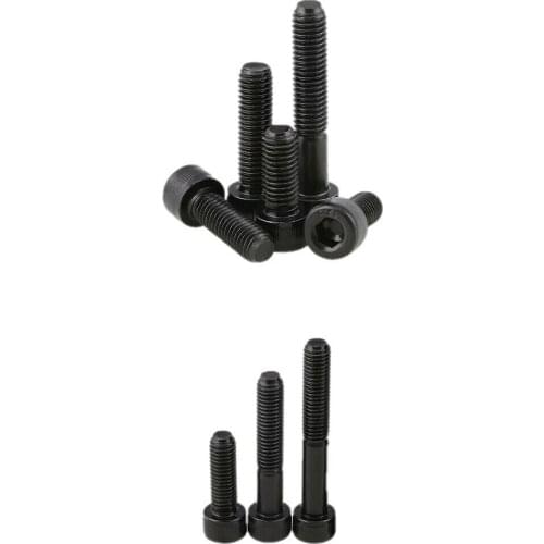 M5 Lengthened 12.9 Grade Cup Head Hexagon Bolt Half Thread Screw