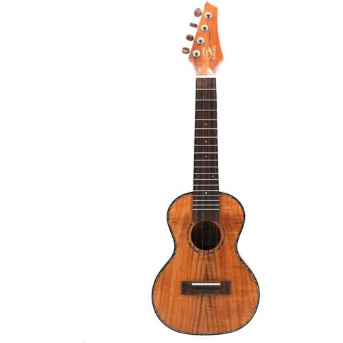 23" 26" tenor Whole acacia solid wood 4 Strings ukulele Hawaii mini small guita travel ukelele acoustic guitar Uke Concert