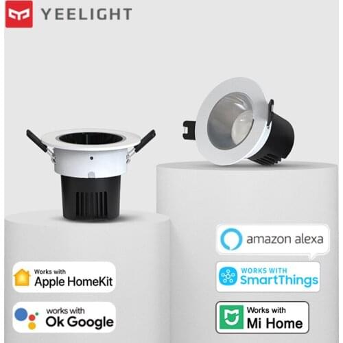 Yeelight Mesh Downlight Spotlight M2 Pro Dimmable Lamp Smart Home Light APP Control Work with Google Assistant Homekit 220V