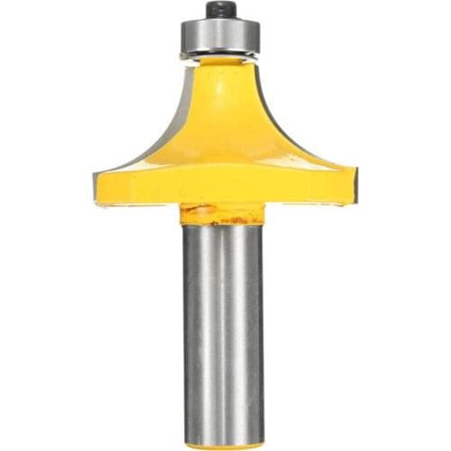 1/2 x 3/8 Inch Carbide Router Bit Round Over Edging Router Bit Wood Working Cutter 1pc