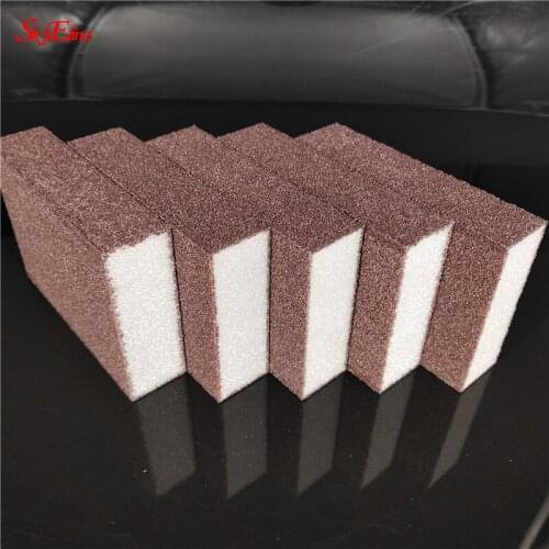 1/5/10pcs Sponge Magic Eraser for Removing Rust Emery Cleaning Sponge Melamine Descaling Cleaning Rub Pot Kitchen Supplie 5z