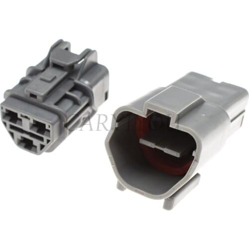 1 Set 3 Pin 7123-6234-40 7222-6234-40 6.3mm Female And Male Waterproof Automobile Electric Connector