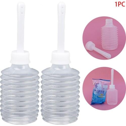 1PC 180ml/200ml Enema Rectal Syringe Vaginal Rinse Plug Anal Vaginal Shower Cleaner Sprayer Disposable Medical Anal Cleaner