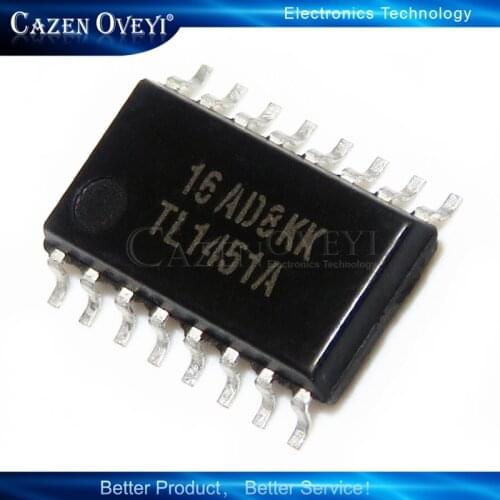 10piece TL1451A TL1451AC TL1451 SOP16 double width modulation control circuit new original 5.2MM 3.9MM In Stock
