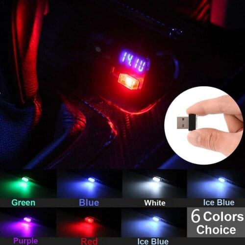 Car USB Interface Atmosphere Car Lighting Universal Car Modification Led Decorative Atmosphere Light Vehicle Usb Atmosphere Lamp