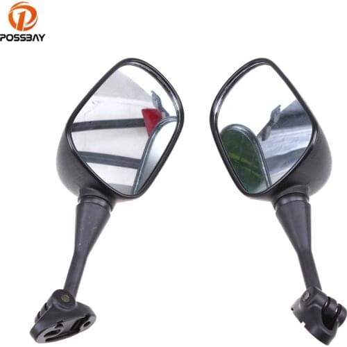POSSBAY Motorcycle Side Mirrors for Honda CBR600RR 2003 2004 2005 2006 2007 2008 2009 2010 2011 2012 Rear View Side Mirrors