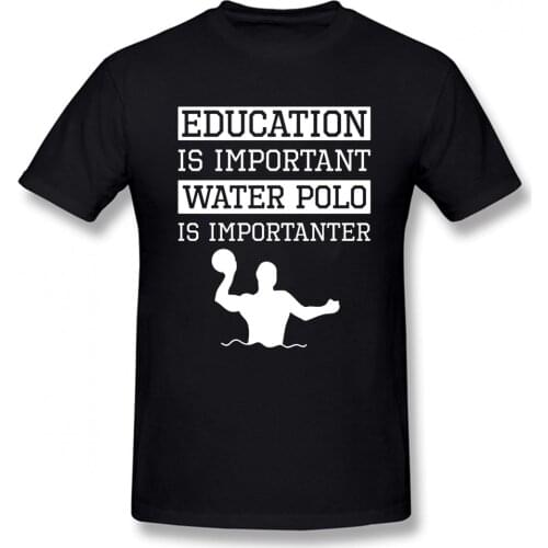 Water Polo Is Important Birthday Funny Unisex Graphic Vintage Cool Cotton Short Sleeve T Shirts O-Neck Harajuku T-shirt