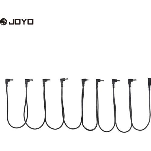 JOYO CM-26 Guitar Effects Power Cable Splitter Cord 8 Ways Daisy Chain for DC 9V Guitar Bass Effects