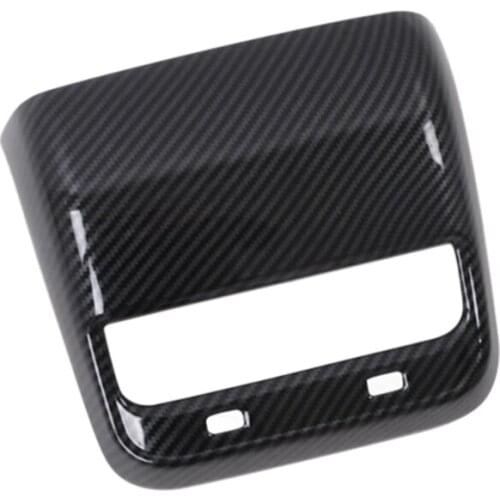 Car Air Vent Cover for Tesla Model Y 2021 Rear Air Outlet Conditioner Exhaust Decoration ABS Sticker Interior