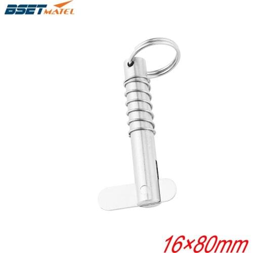 M16*80mm Marine grade stainless steel 316 Boat Quick Release Pin Marine Hardware Deck Hinge Replacement Accessories