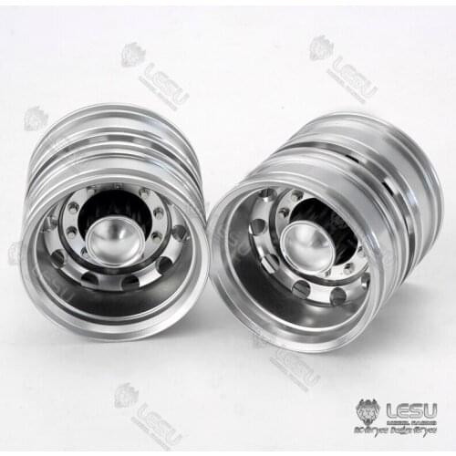 LESU Metal Rear Wheel Hub W-2052 1/14 DIY TMY VOL Tractor Truck Model Car TH15863-SMT3