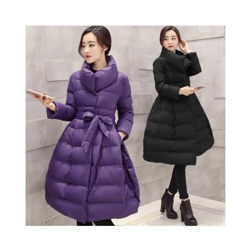2020 New Winter Jacket Women Parka Thick Down Cotton Coat Korean Long Winter Clothes Puffer Parkas Para Mujer KJ2594