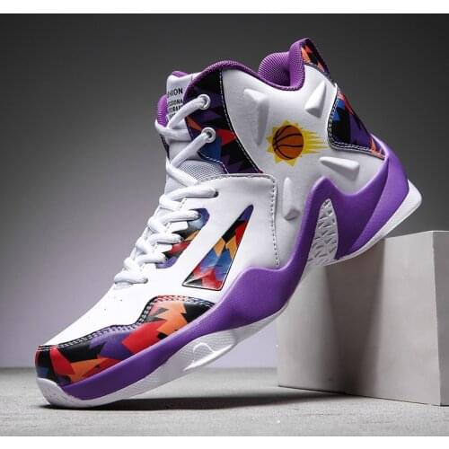 Original Authentic Summer Rubber Bottom Sneaker Basketball Shoes Youth Trend Sneakers Stylish Lightweight Basketball Shoes