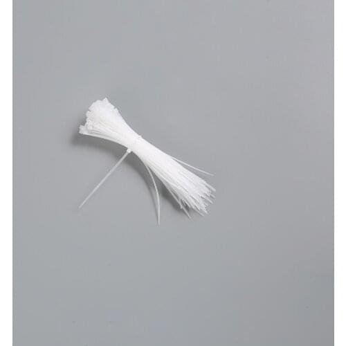 Self-locking Nylon Cable Ties 3x60 Plastic Zip Tie Loop Wrap Ties white and black