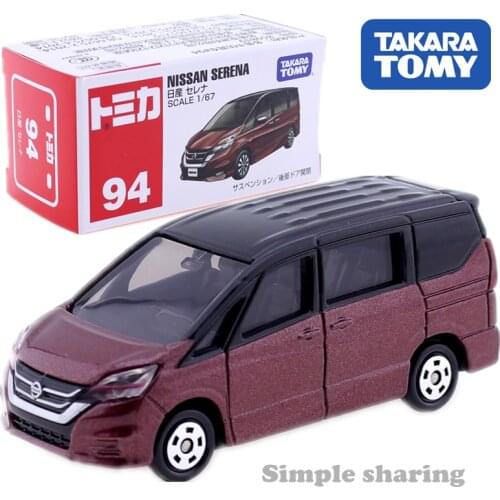 Takara Tomy Tomica No.94 Nissan Serena Scale 1/67 Car Hot Pop Kids Toys Motor Vehicle Diecast Metal Model Collectibles New